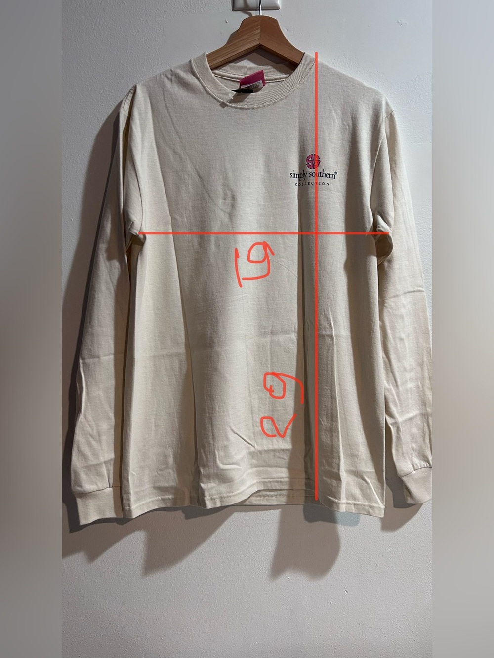Simply Southern Long Sleeve Fall Tee “Fall is My Favorite Feeling” Size M .NWT - Picture 8 of 8